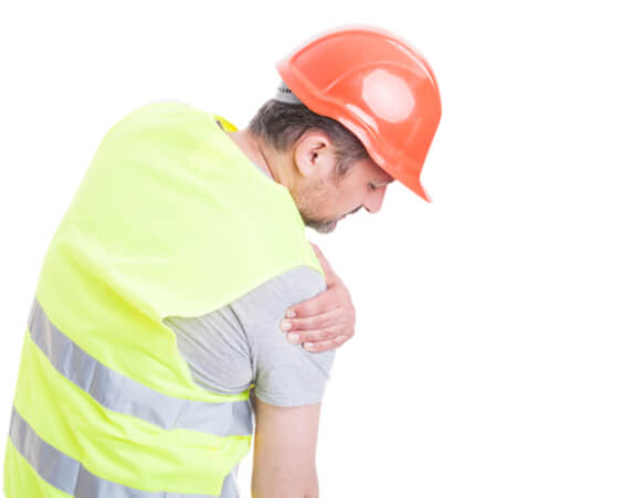 worker with repetitive stress injury