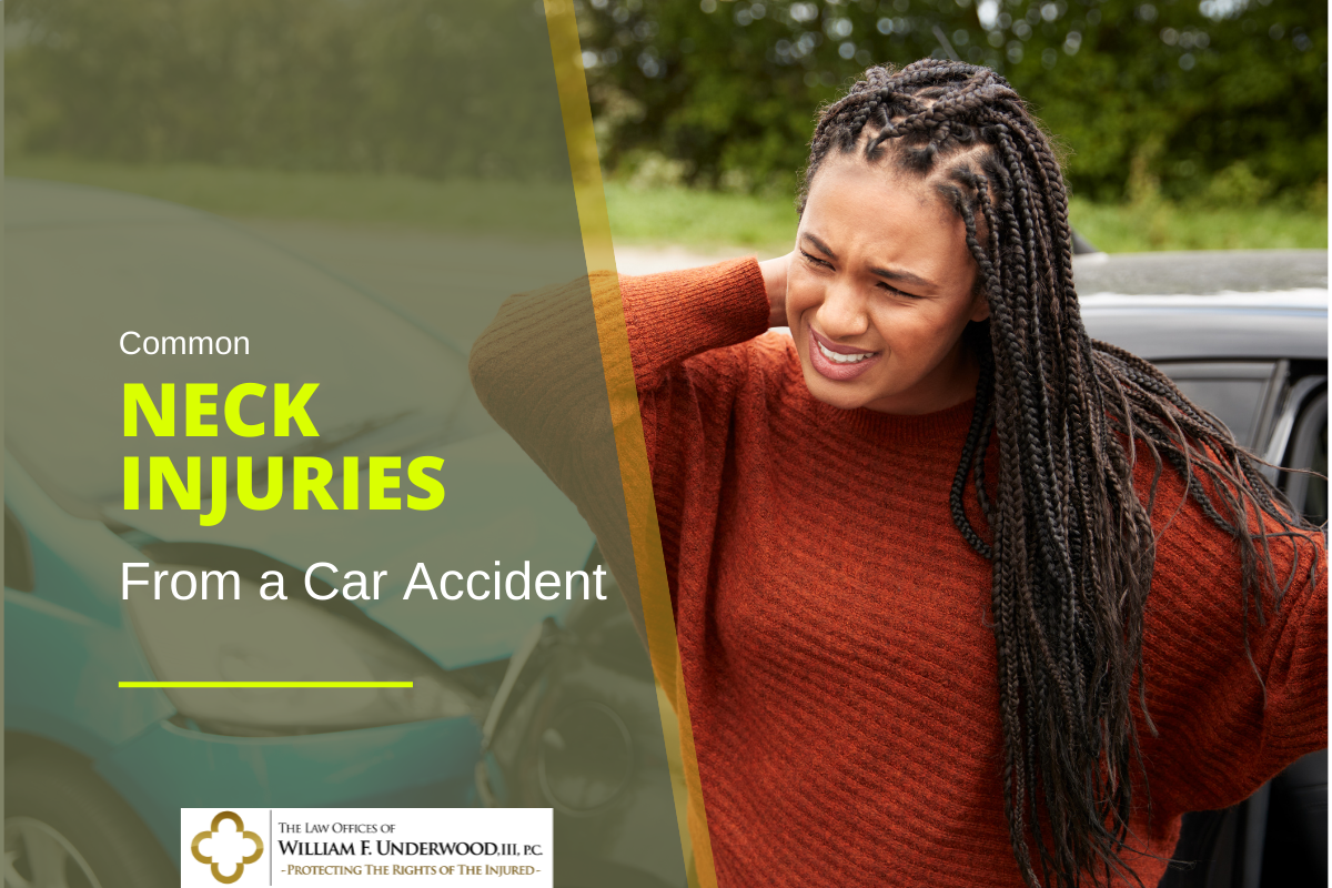 common neck injuries from car accidents