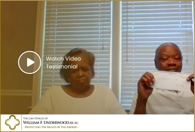 Personal Injury – Client Testimonial – Richard – Law Offices of William F. Underwood, III, P.C.