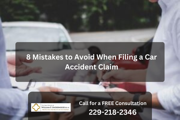 Mistakes to Avoid When Filing a Car Accident Claim