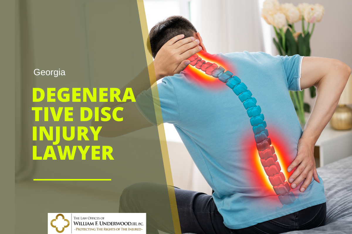 degenerative disc disease aggravated by car accident