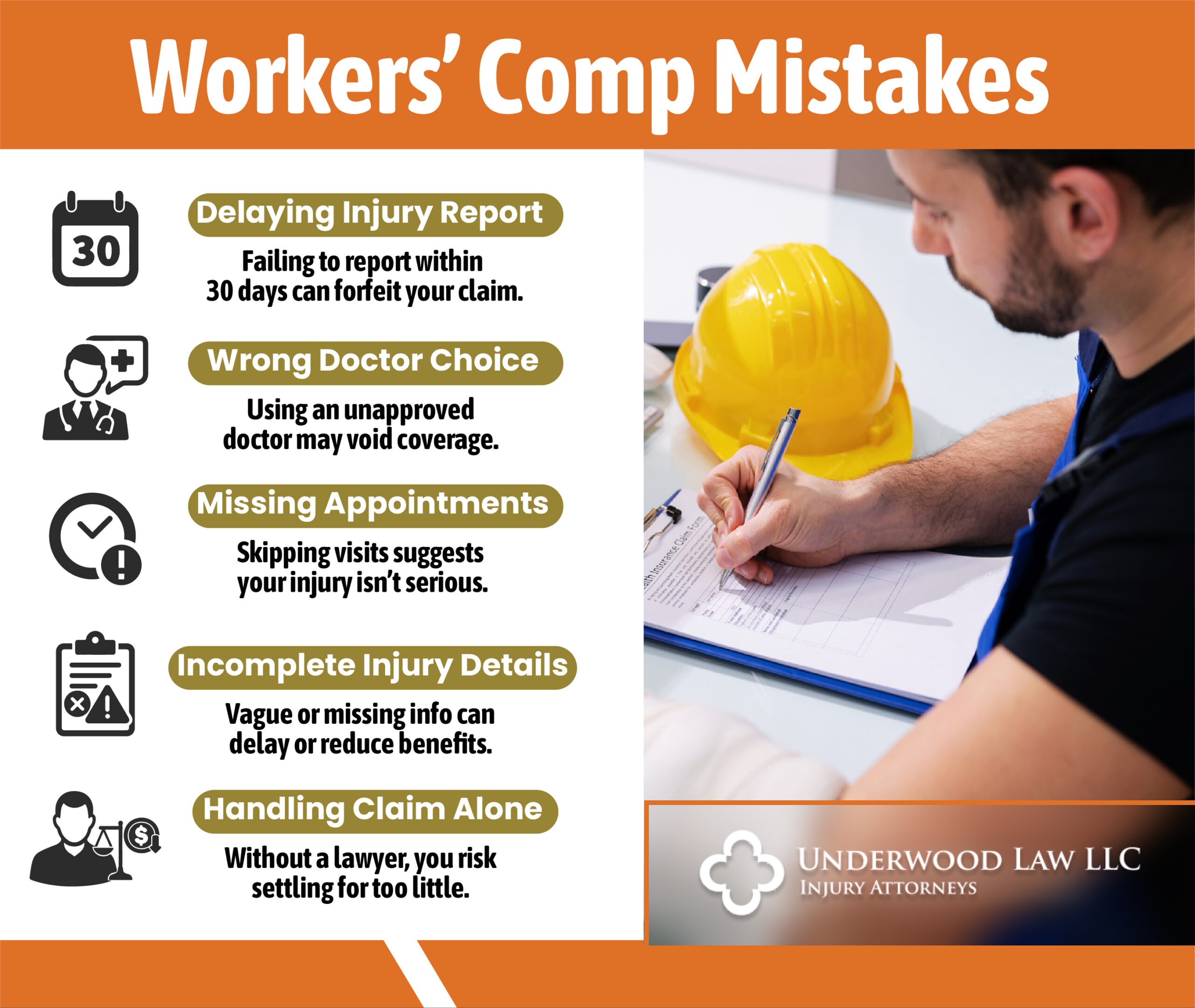 Workers Comp Mistakes